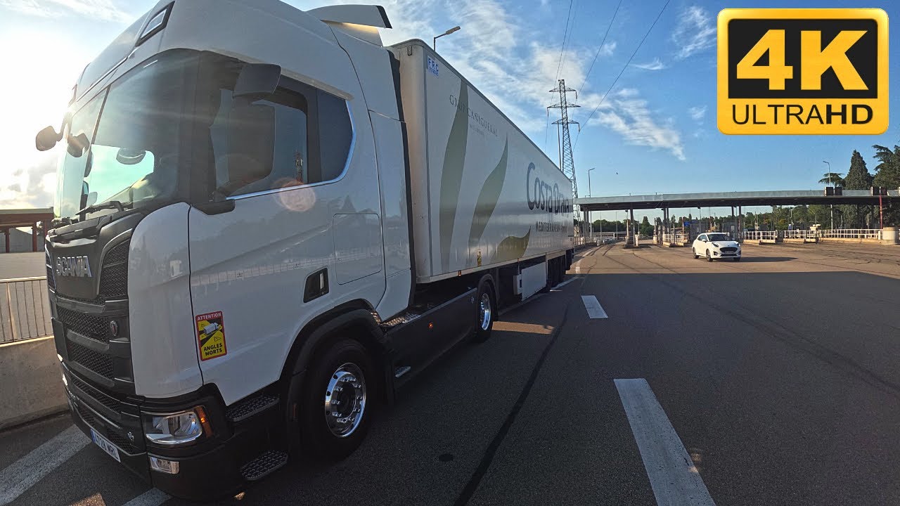 Путешествуйте по Европе НЕ ВЫХОДЯ ИЗ ДОМА ❗🇪🇸 Валенсия ❗ POV Scania V8 Вождение грузовика