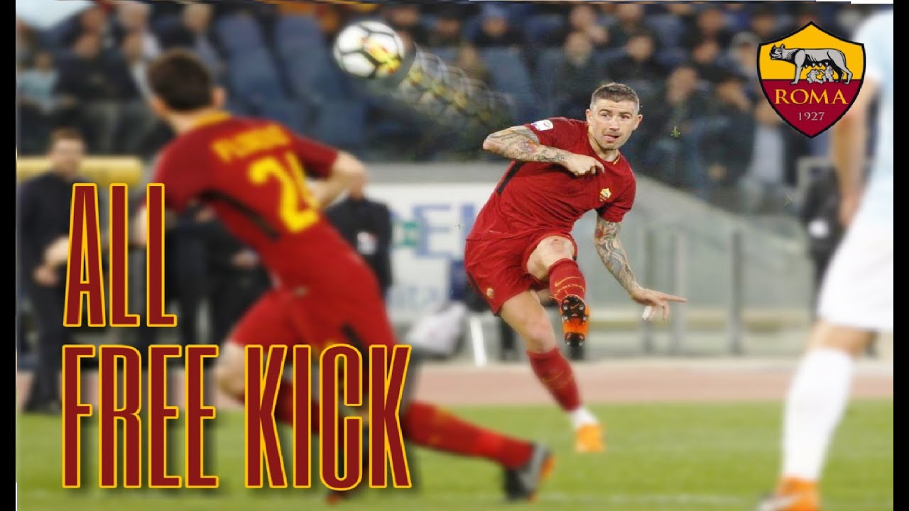 Aleksandar Kolarov ● As Roma ● All Free Kicks