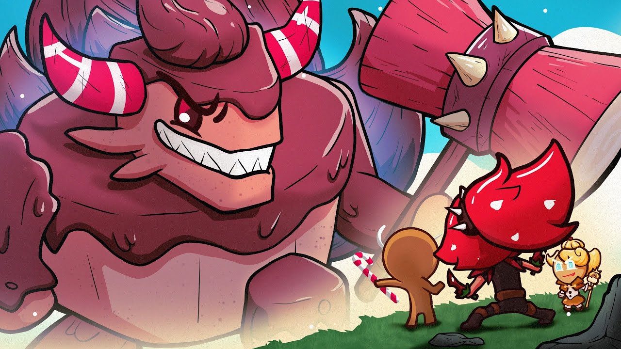 Monster BOSS Fight vs Shieldwall of Cookies in Cookie Run: Kingdom
