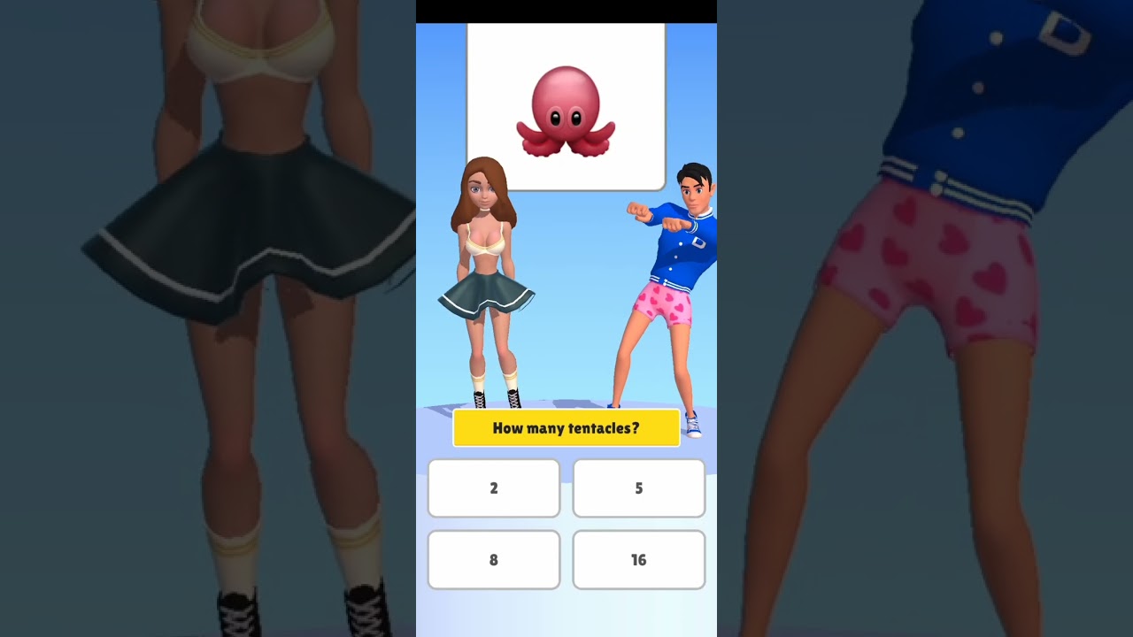 Strip Quiz level 6 #stripquiz #games #gaming #puzzle