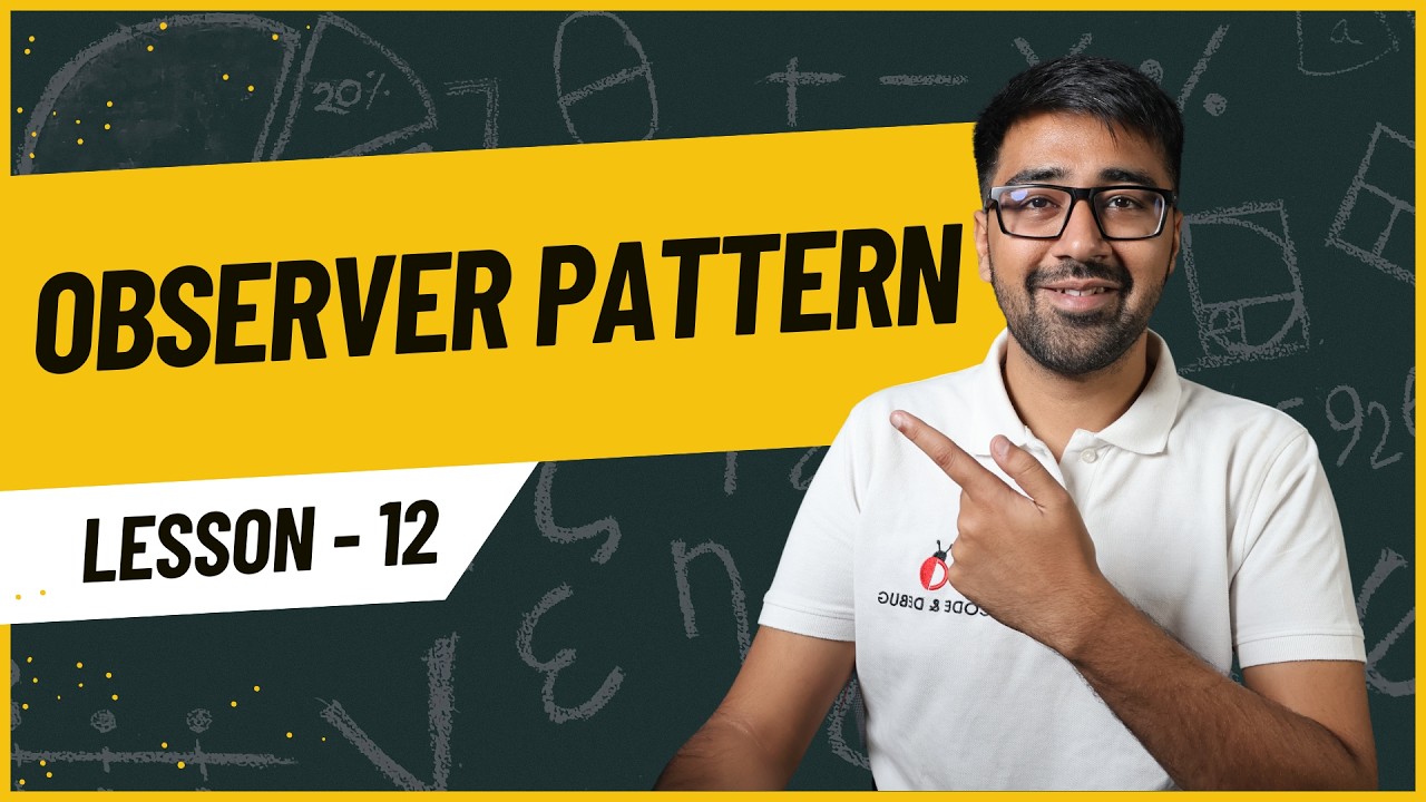 How Weather Apps Send You Live Updates? Observer Pattern in Python | Low Level Design - Lesson 12