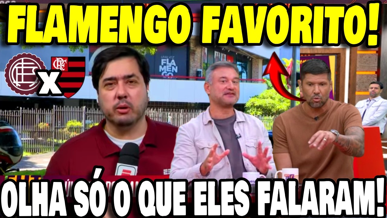 RECOPA SUL-AMERICANA: O FLAMENGO VAI EM BUSCA DA GLÓRIA ETERNA CONTRA O LANÚS!