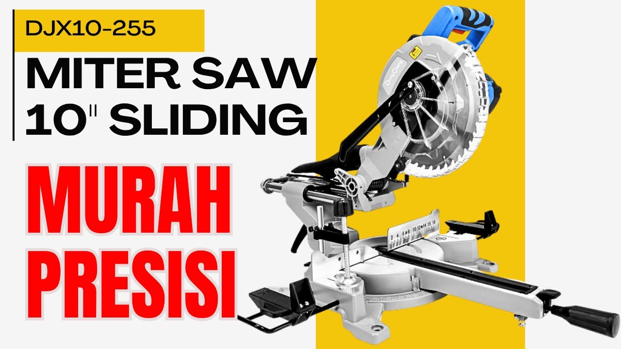 DongCheng Electric Miter Saw Sliding DJX10-255