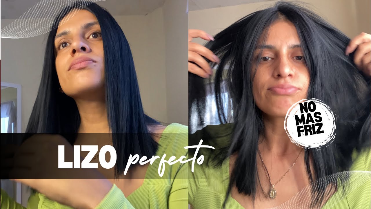 LIZO PERFECTO 👌|COMO PLANCHAR EL CABELLO TU MISMA FÁCIL Y RÁPIDO #beauty