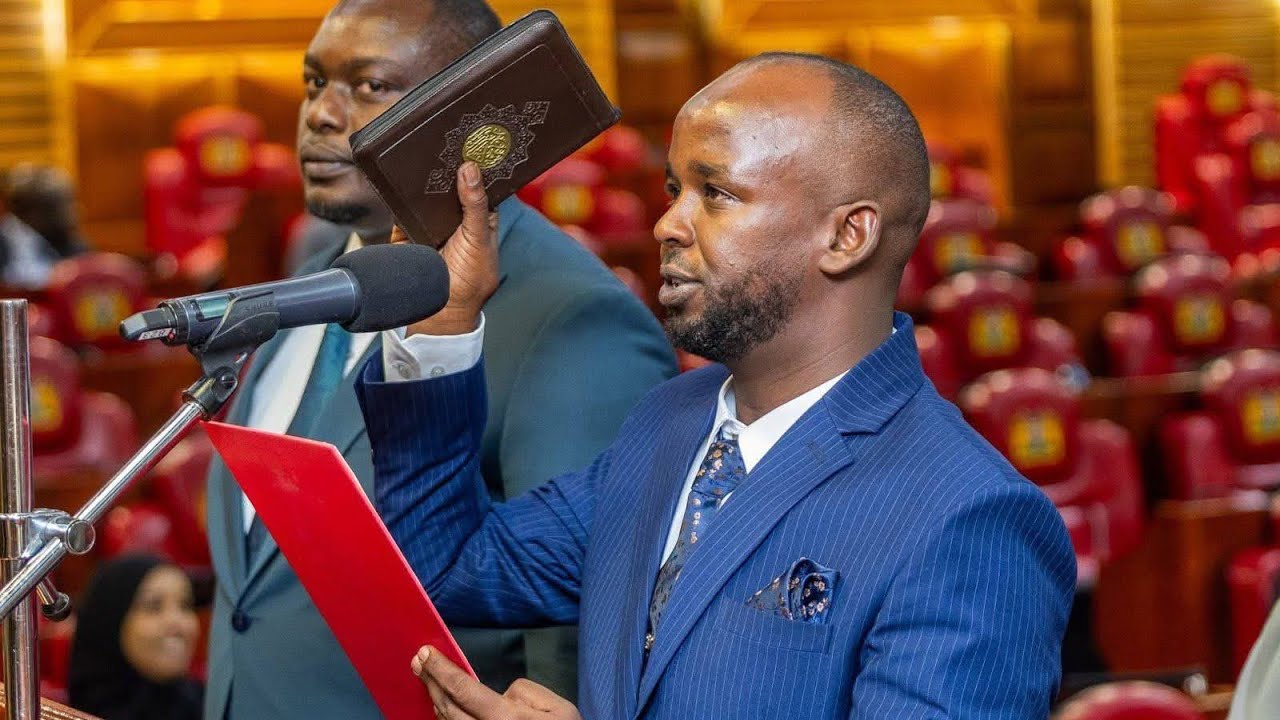 TUBI MOHAMED TUBI SWORN IN AS ISIOLO SOUTH MP AFTER BY-ELECTION WIN