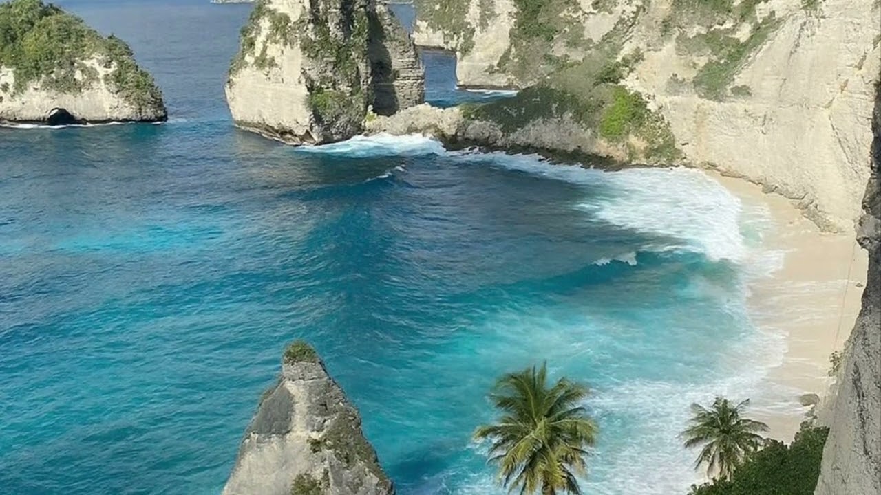 Hidden Beach Calm 🌊 海の楽園 🌊 Versteckter Strand 🌊 Praia Secreta 🌊 शांत तट @Nature-d8g1m
