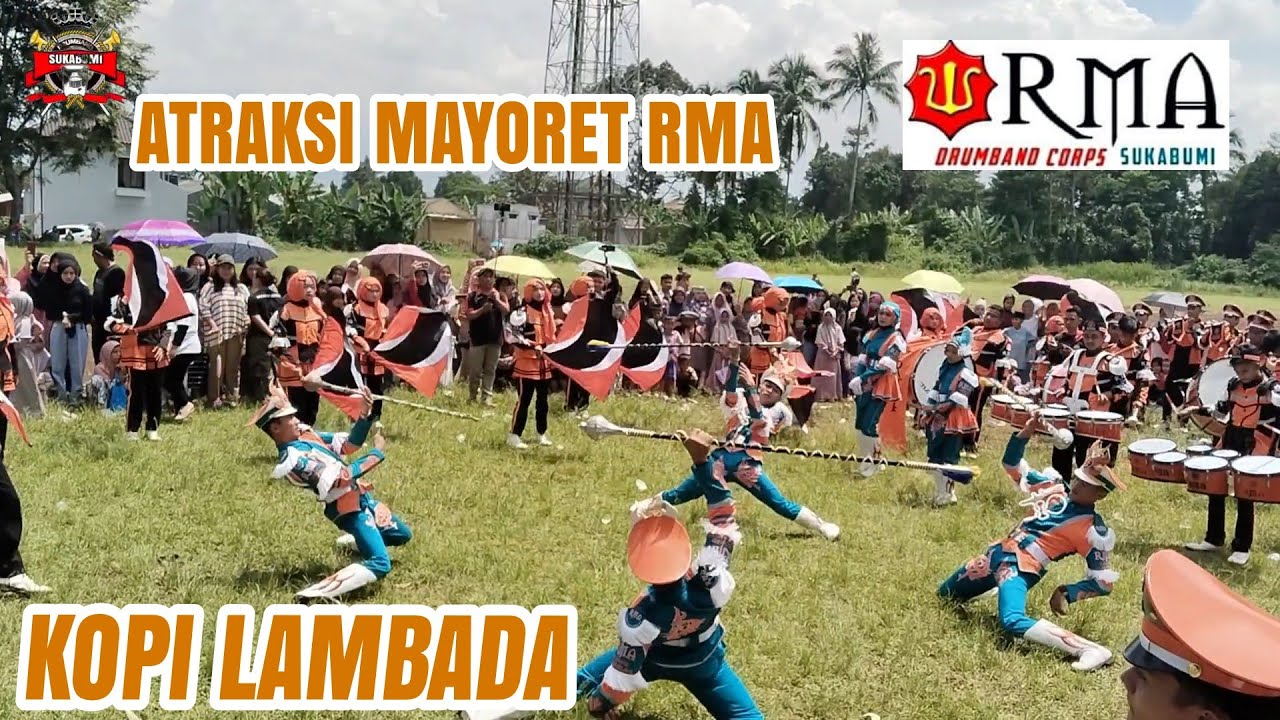 ATRAKSI MAYORET RMA - Cover lagu  KOPI LAMBADA