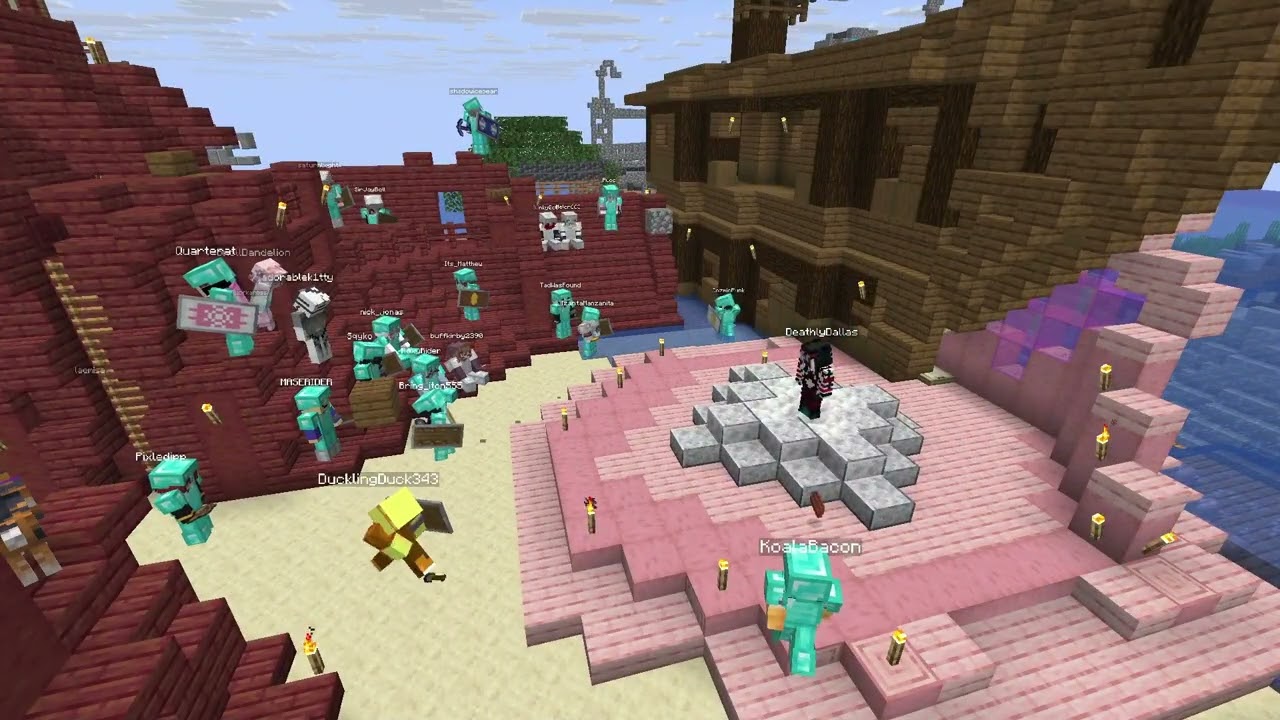 POETS, SONGS, AND DEATHS AT AQUARIS [Minecraft Land & Sea Civ Event  The Boat Broadcast]
