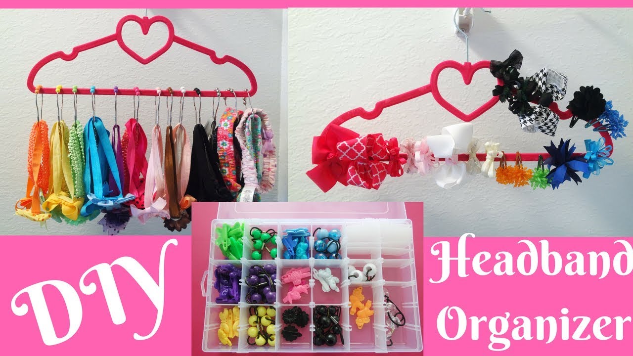 DIY Headband Organizer & Holder For Kids/Girls