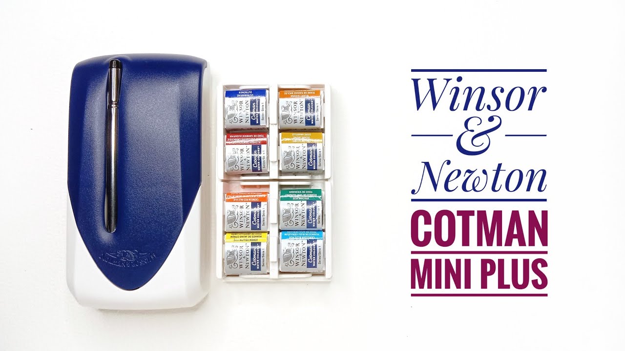 Winsor & Newton Cotman Mini Plus 8 Pan Watercolor Palette - Compact Palette Review
