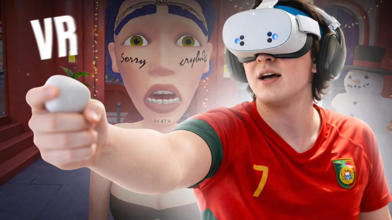 ЛЕХА ПАВС ИГРАЕТ В VR 🤣 (ЛЮТАЯ РЖАКА)