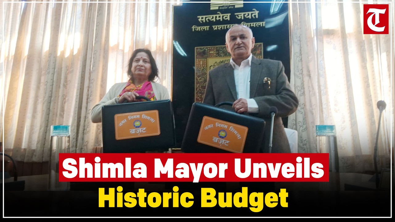 Shimla Mayor Presents Historic Rs 688 Crore Budget, Slams BJP Councillors Walkout
