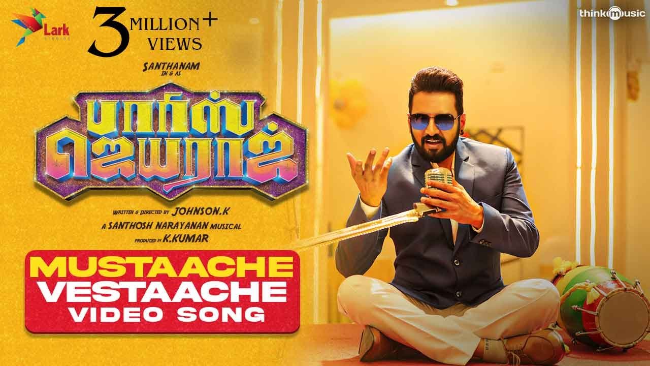Mustaache Vestaache Video Song | Parris Jeyaraj | Santhanam | Santhosh Narayanan | Johnson K