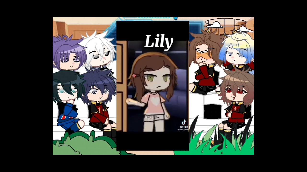 react to yukimiya and Lily 「yukimiya and Lily♡♡」