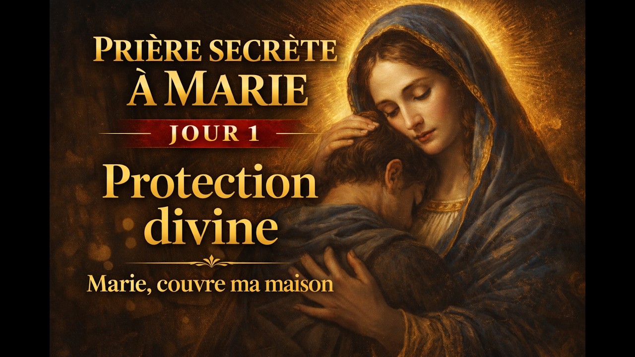 🌹Prière secrète à Marie — Jour 1 : Invoquer la protection divine