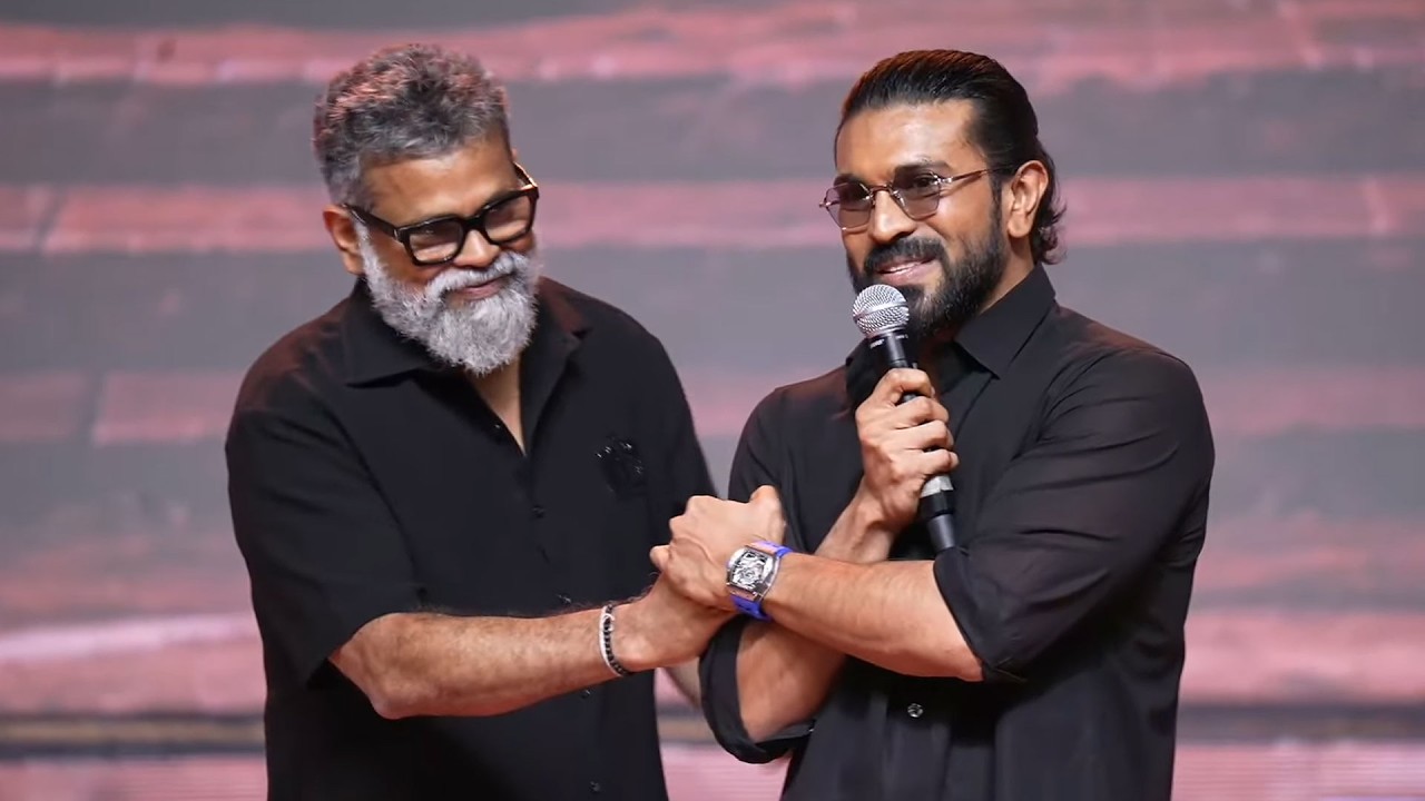 Mega Powerstar Ram Charan Superb Speech @ #PEDDI Mega Blockbuster Event