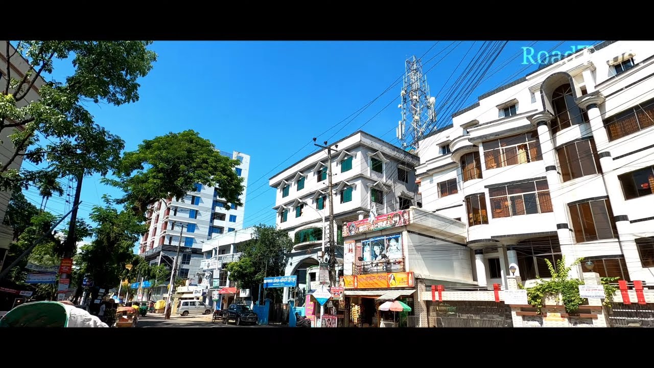 Walking Sylhet City's Most Rich Suburb | Uposhohor Road to all the way to Shibgonj 4K | Road Tuber