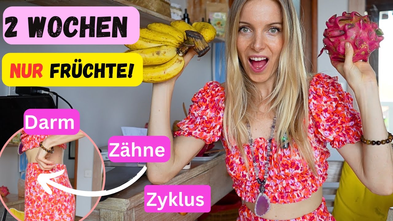 Ich hab 2 Wochen NUR Früchte gegessen (das ist passiert)*Entgiftung, Darm etc.