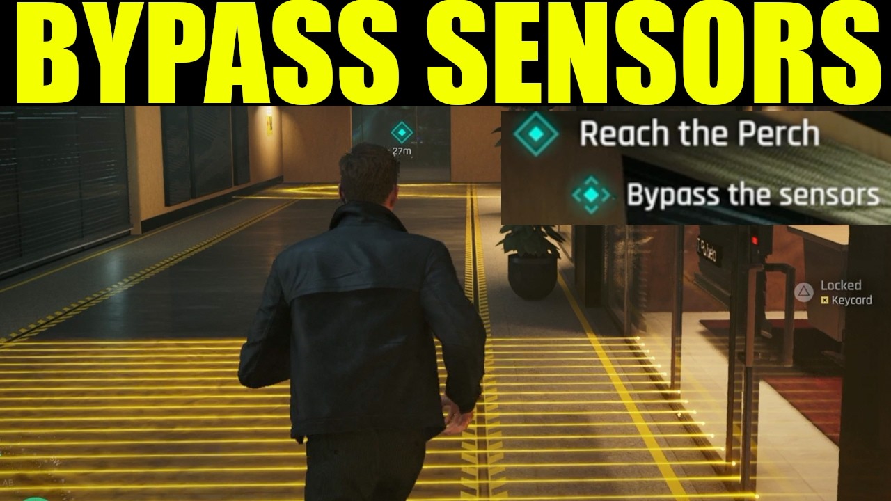007 first light - how to bypass the sensor (reach the perch) | knightfall mission walkthrough