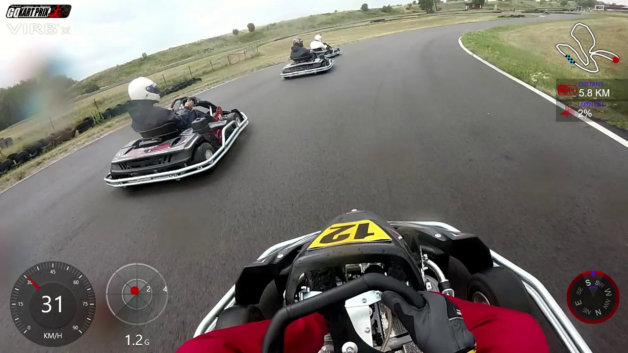 FKC onboard 2018 Linköping GoKart PRIX Birthday Race @ Linköpings Motorstadion - Semi-Final