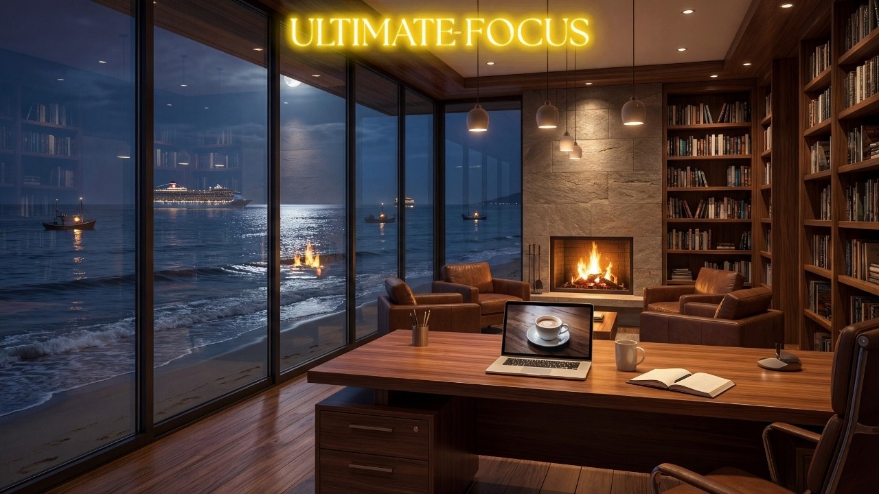 Ultimate Deep Focus – Ocean View & Work Ambience, AlphaFocus One