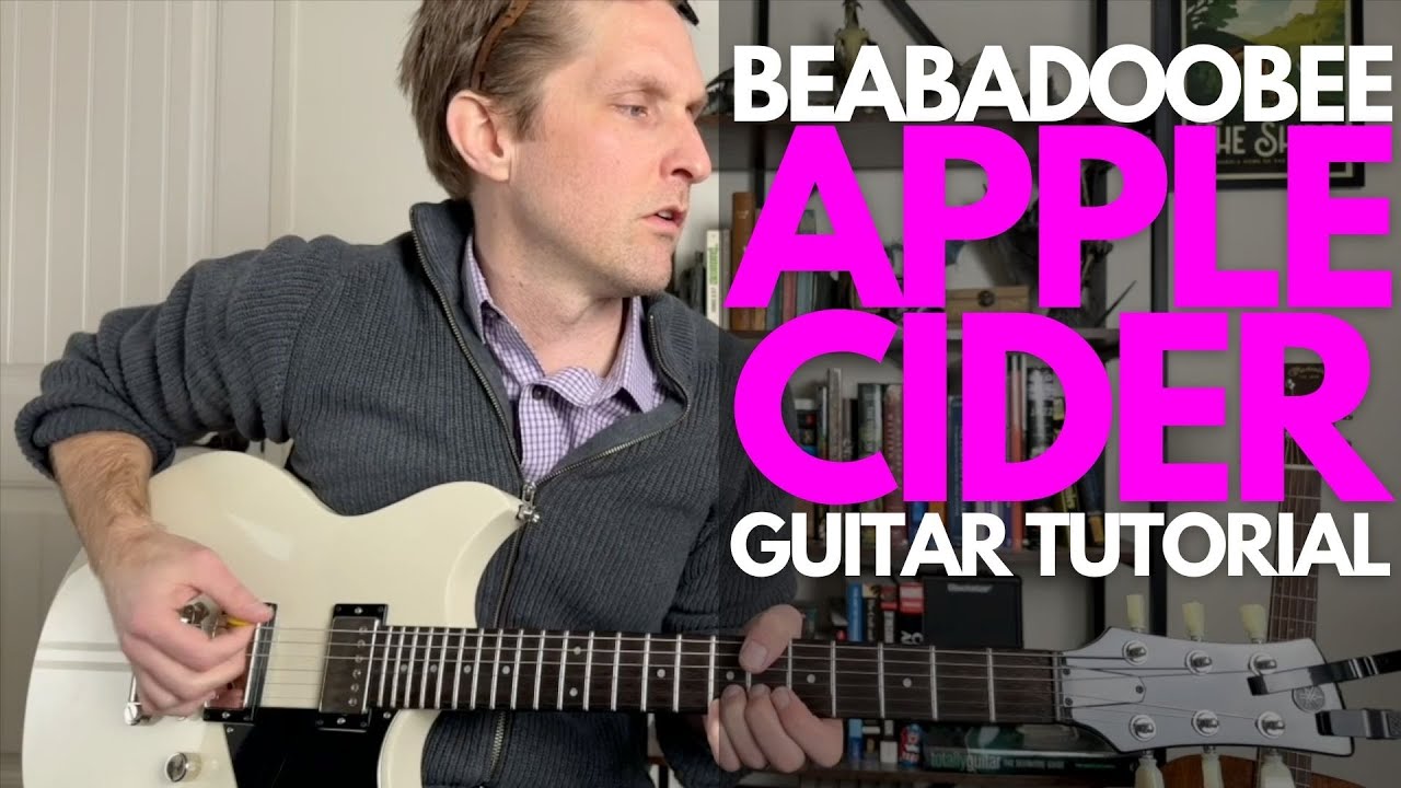 Учебное пособие по игре на гитаре Apple Cider by Beabadoobee — уроки игры на гитаре со Стюартом!