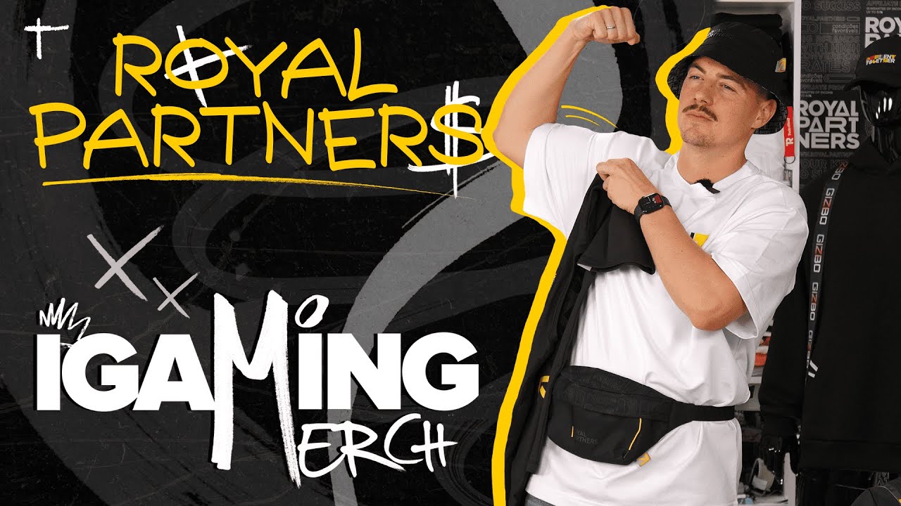 Unboxing the New Royal Partners Merch 👀 | iGaming Merch feat. Rodion