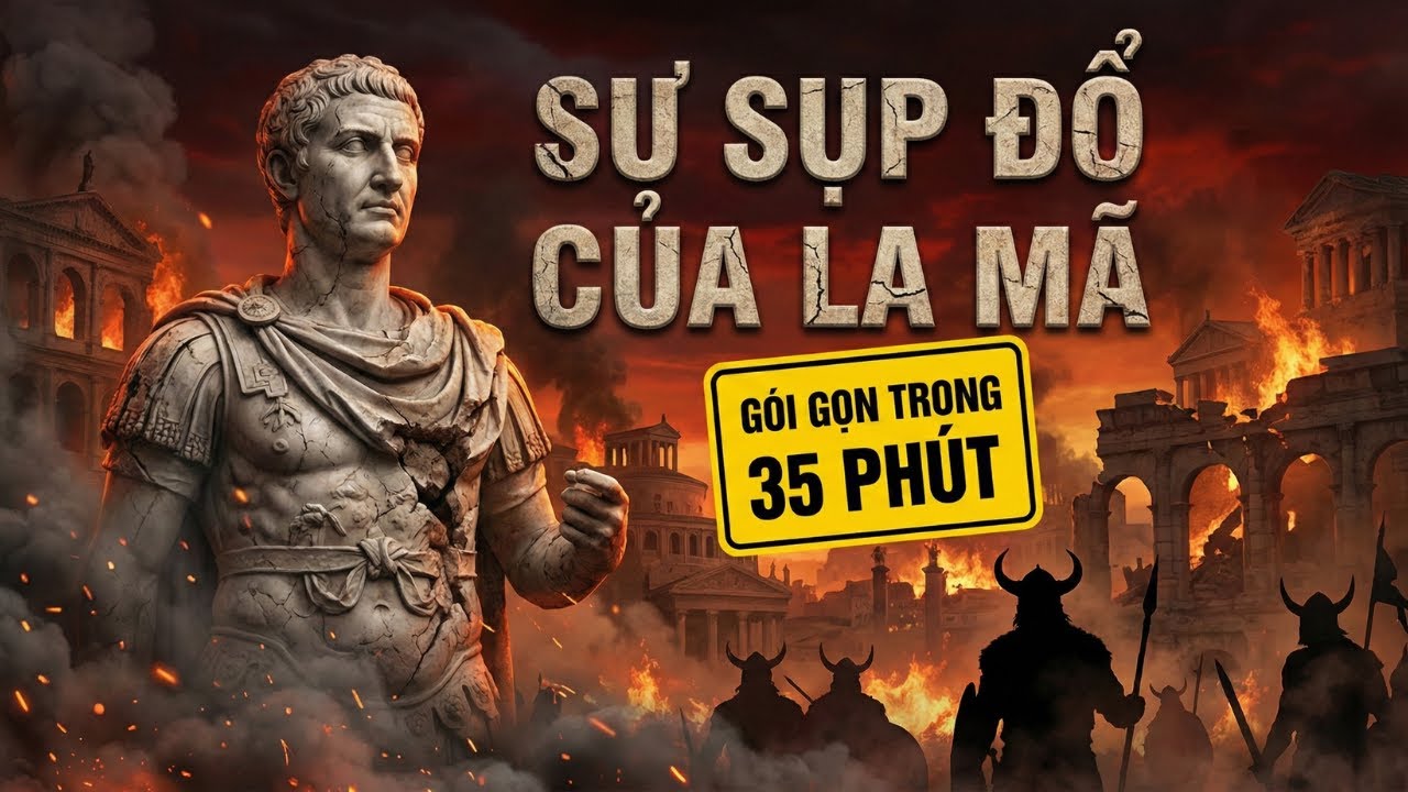 La Mã KHÔNG Sụp Đổ vì chiến tranh? Sự thật về cái kết của Đế chế vĩ đại nhất.