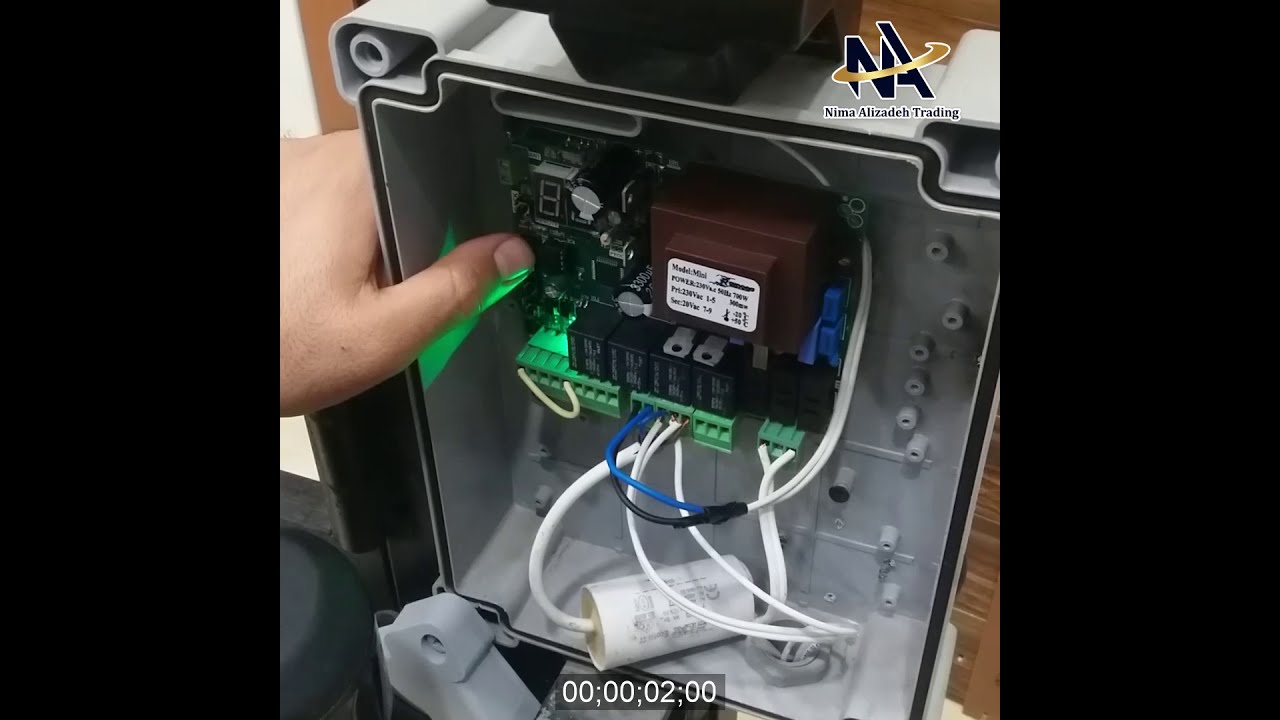 ست کردن ریموت با برد جک بازویی
