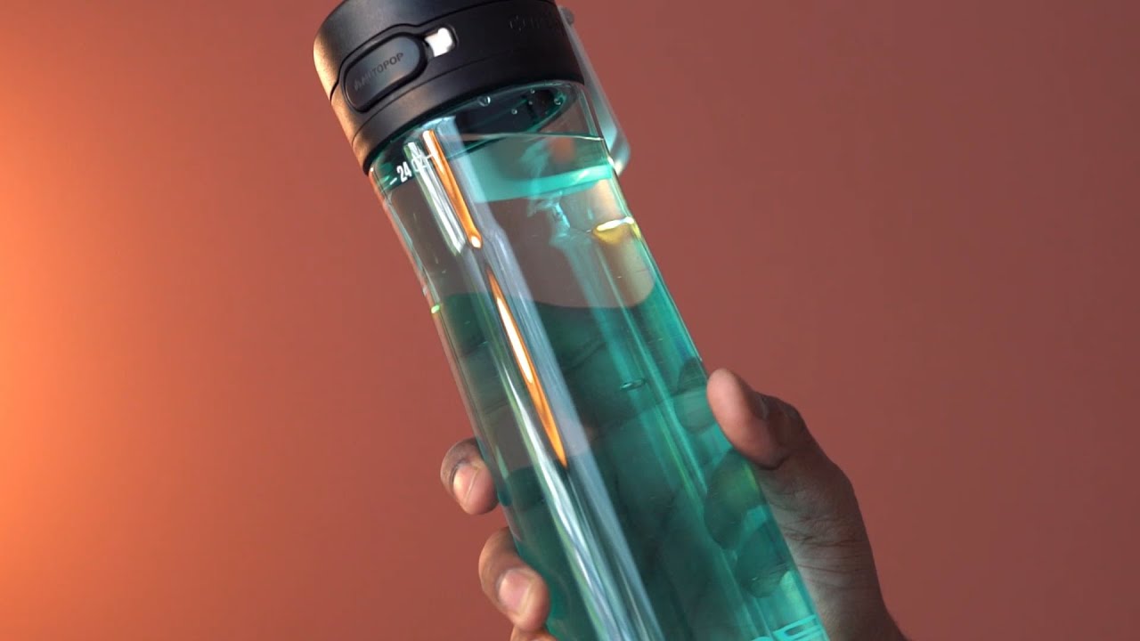 Overview & DEMO: Contigo Jackson 2.0 BPA-Free Plastic Water Bottle with Leak-Proof Lid
