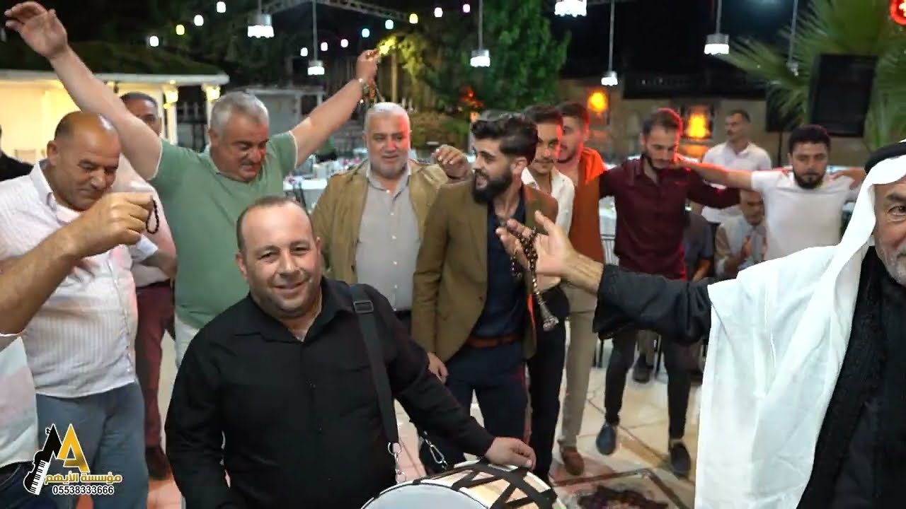 الفنان أحمد كردية أفراح آل عساف حفل زفاف العريس حمزة نهاد عساف ج4  مؤسسة الأيهم للحجز05538333666