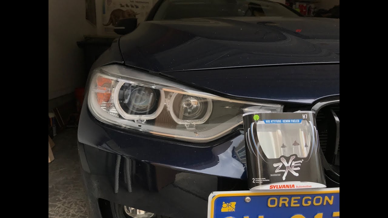 Замена фар ближнего света BMW F30 328i USR DEPO
