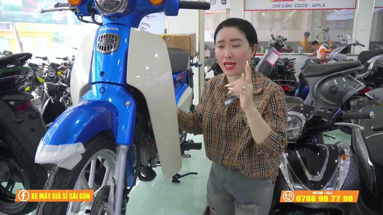 EM LẠI LÊN CHO MỌI NGƯỜI HONDA SUPERCUP ANH CHỊ LIÊN HỆ EM . CÓ HỔ TRỢ TRA GÓP LUN NHA ANH CHỊ 