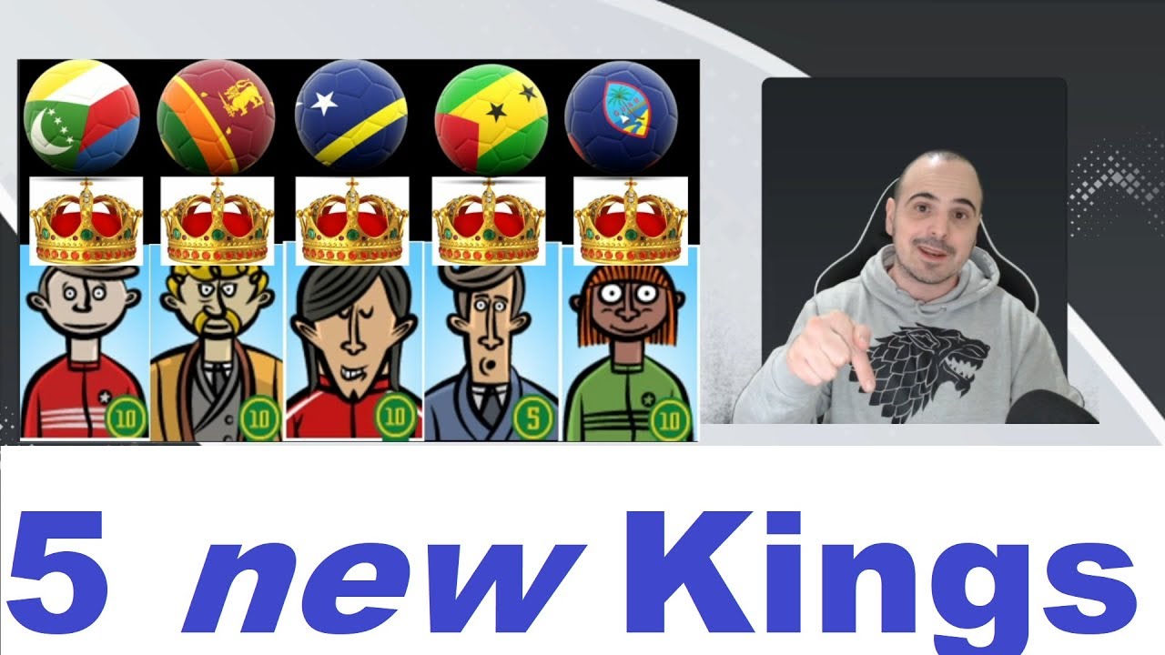 5 new Kings #Hattrick