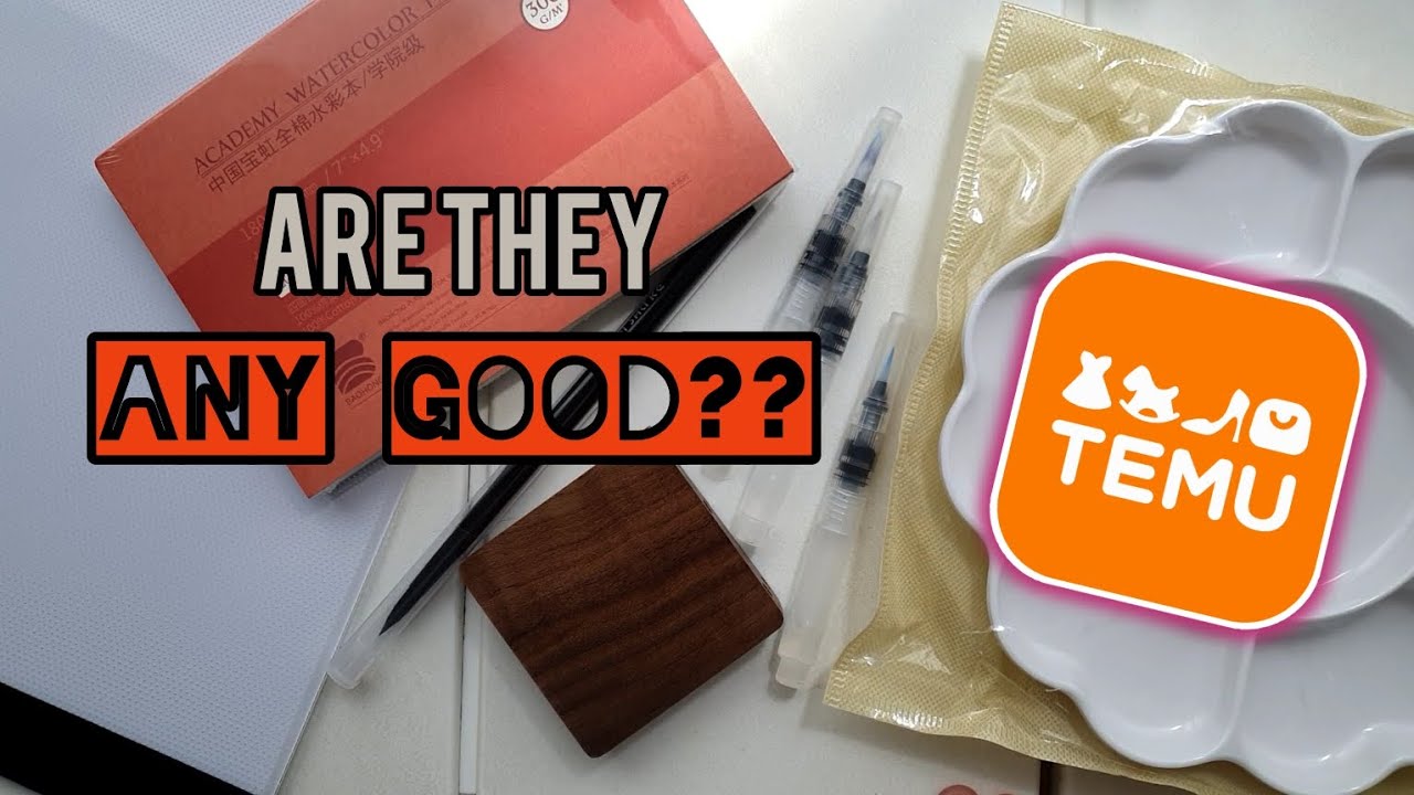 TEMU Art Supply Haul 💰 my opinion