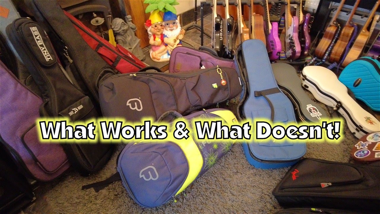Gig Bags & Cases For Ukuleles & Basses What Works For Me! My Perfect Mini Bass Case