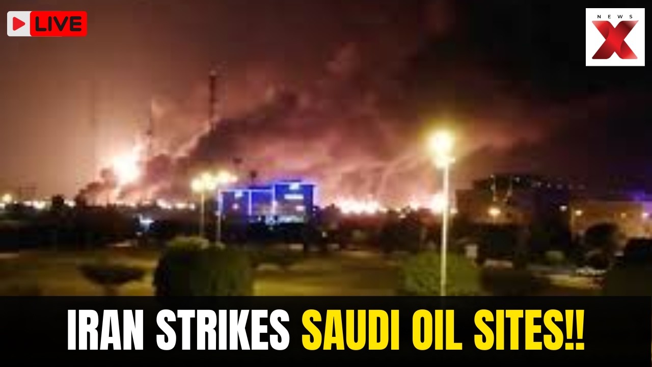 Saudi Oil Facilities ATTACKED LIVE: Hezbollah Launches Forty Four Attacks On Israeli Military Sites