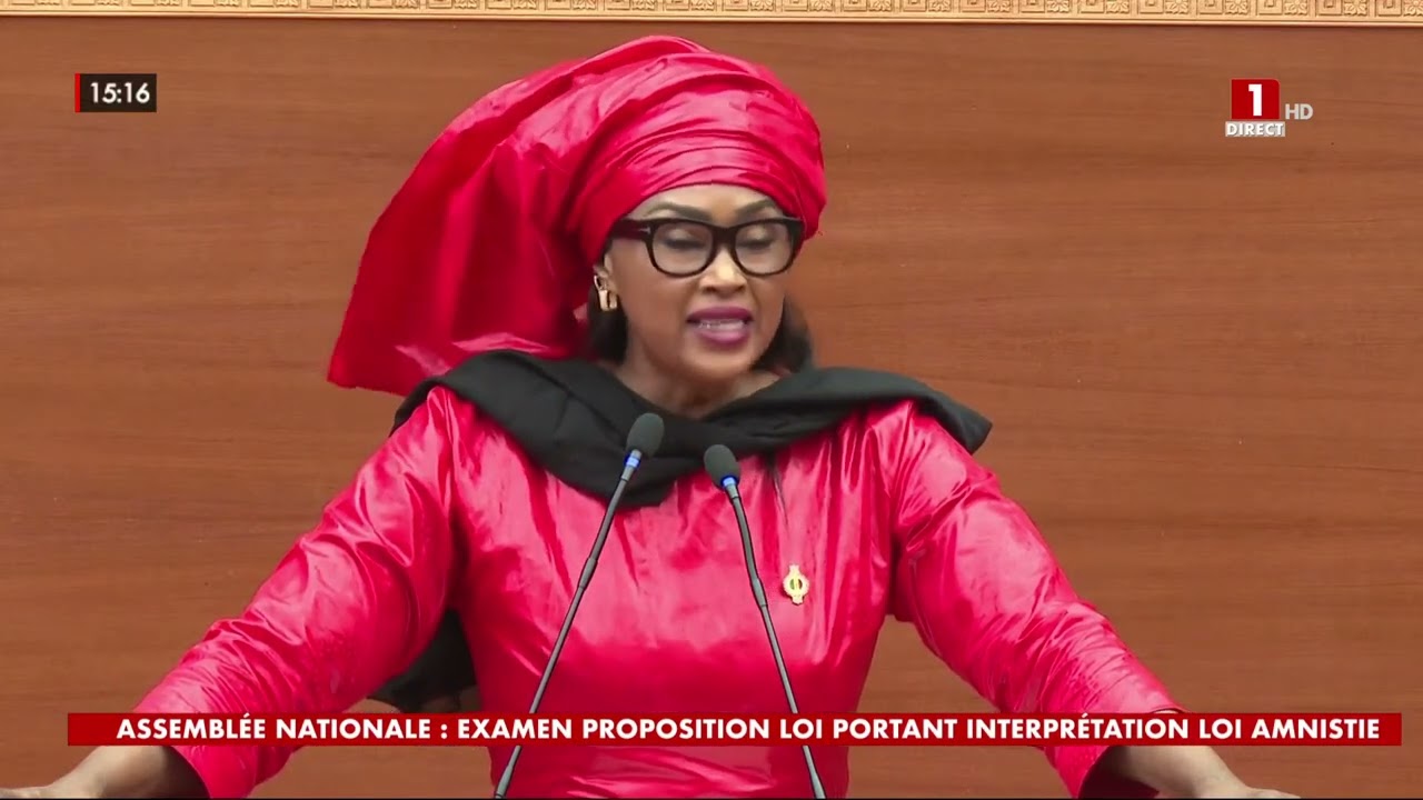 Assemblée nationale l’intervention musclée Maimouna Bousso