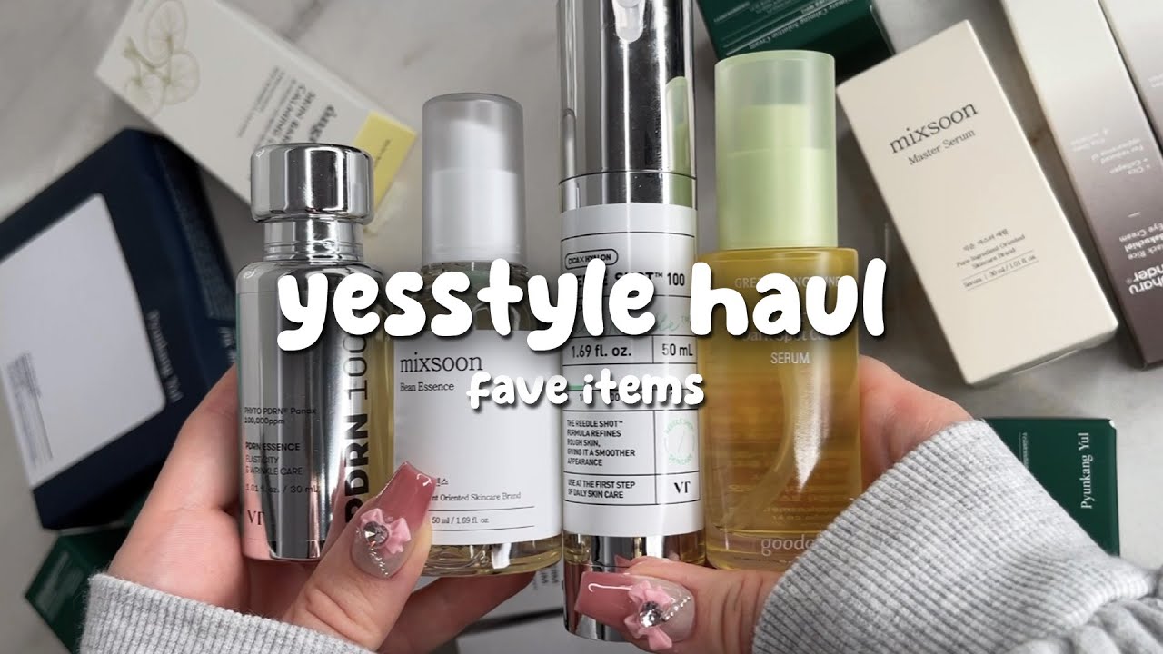 unboxing $300 KOREAN SKINCARE HAUL from YESSTYLE.COM