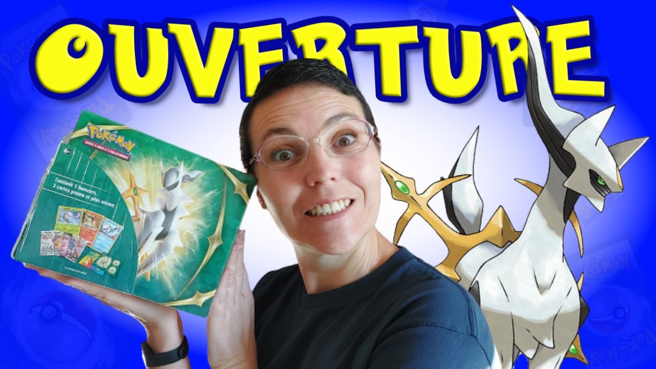 OUVERTURE DE LA VALISETTE ARCEUS ! (5 BOOSTERS POKÉMON) - Une très très bonne affaire !!