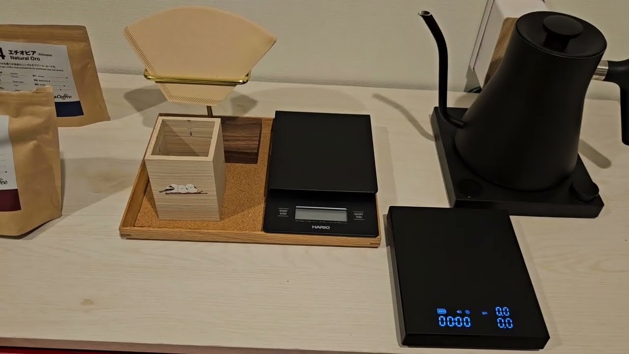 【コーヒースケール】HARIOとTIMEMORE①