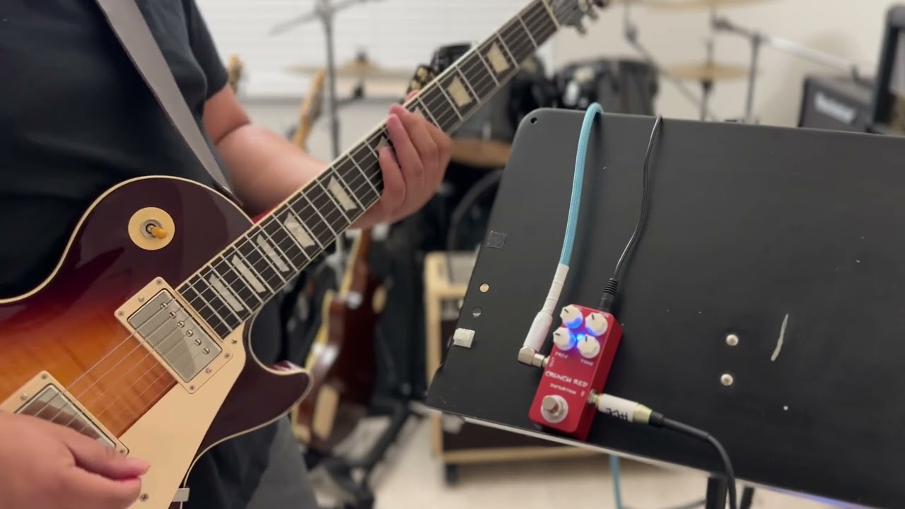 MOSKY CRUNCH RED pedal playthrough
