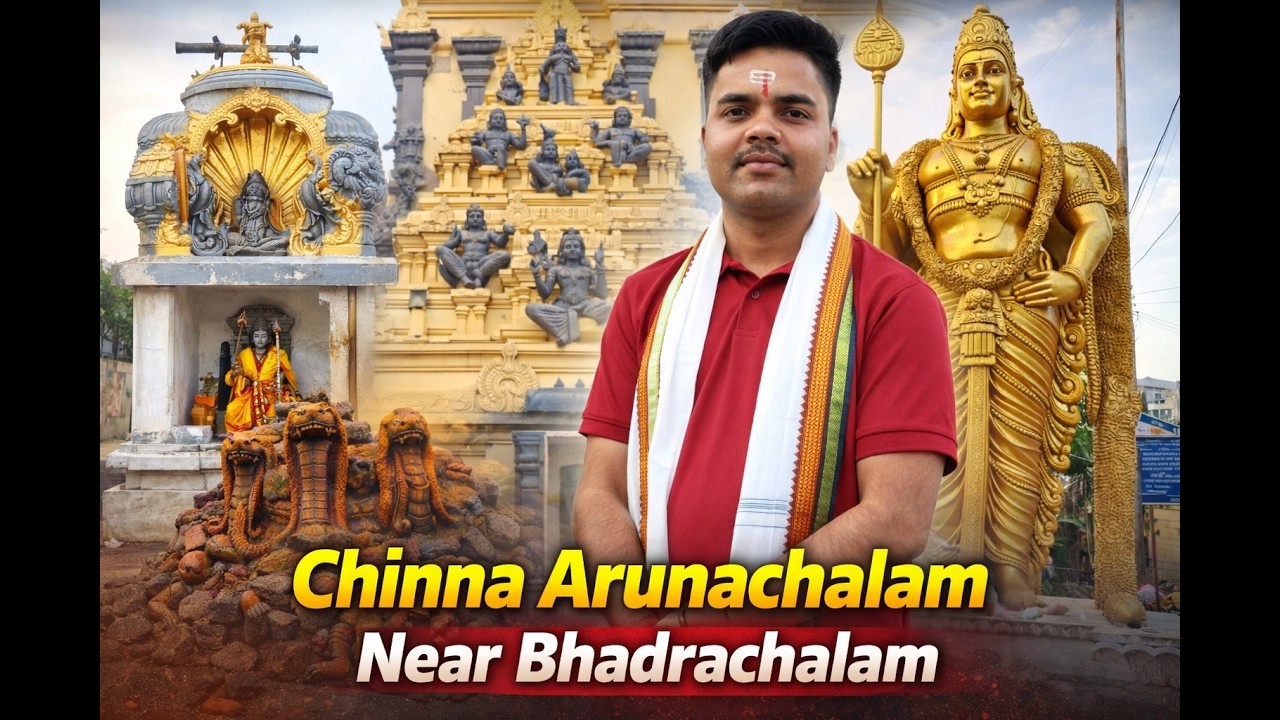 1008 Shivling Darshan 🙏 | Chinna Arunachalam Near Bhadrachalam | Telangana Hidden Temple