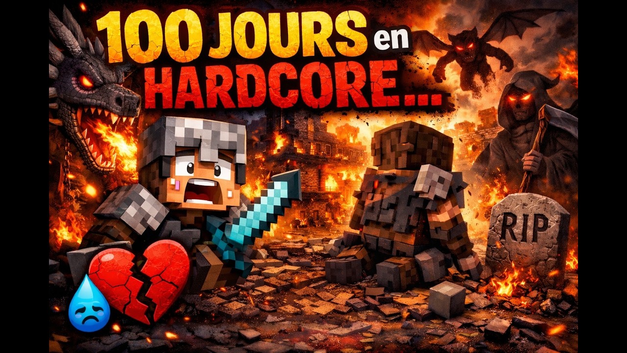 CS2 Puis Minecraft RLCRAFT on tente la run des 100 Jours
