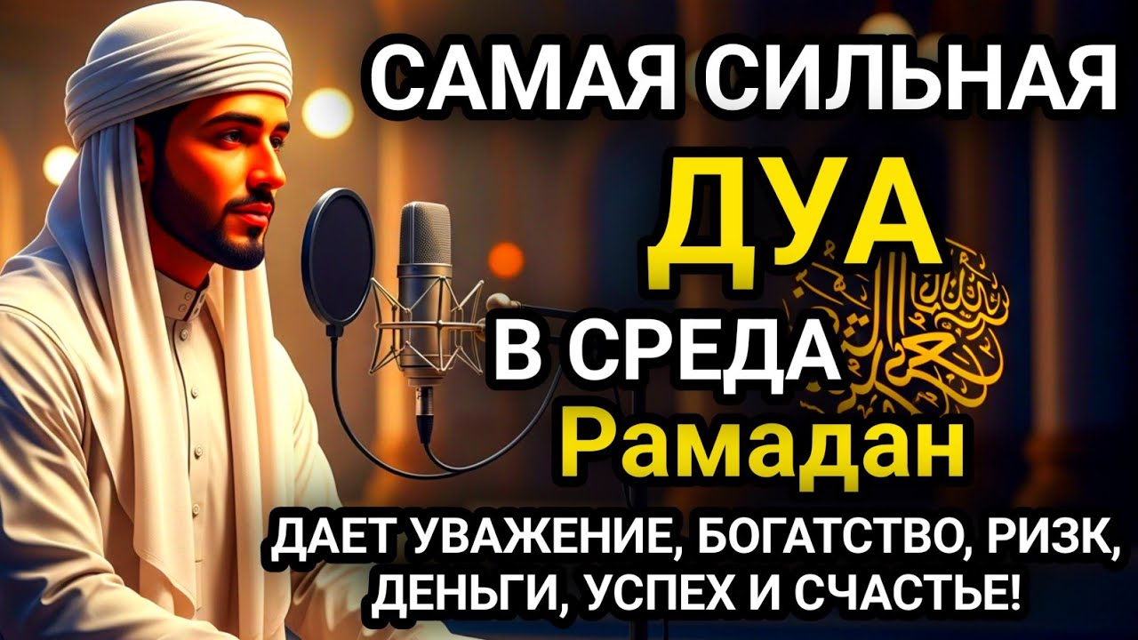 САМАЯ СИЛЬНАЯ Дуа в СРЕДА Рамадан  Все желания сбываются!#дуа