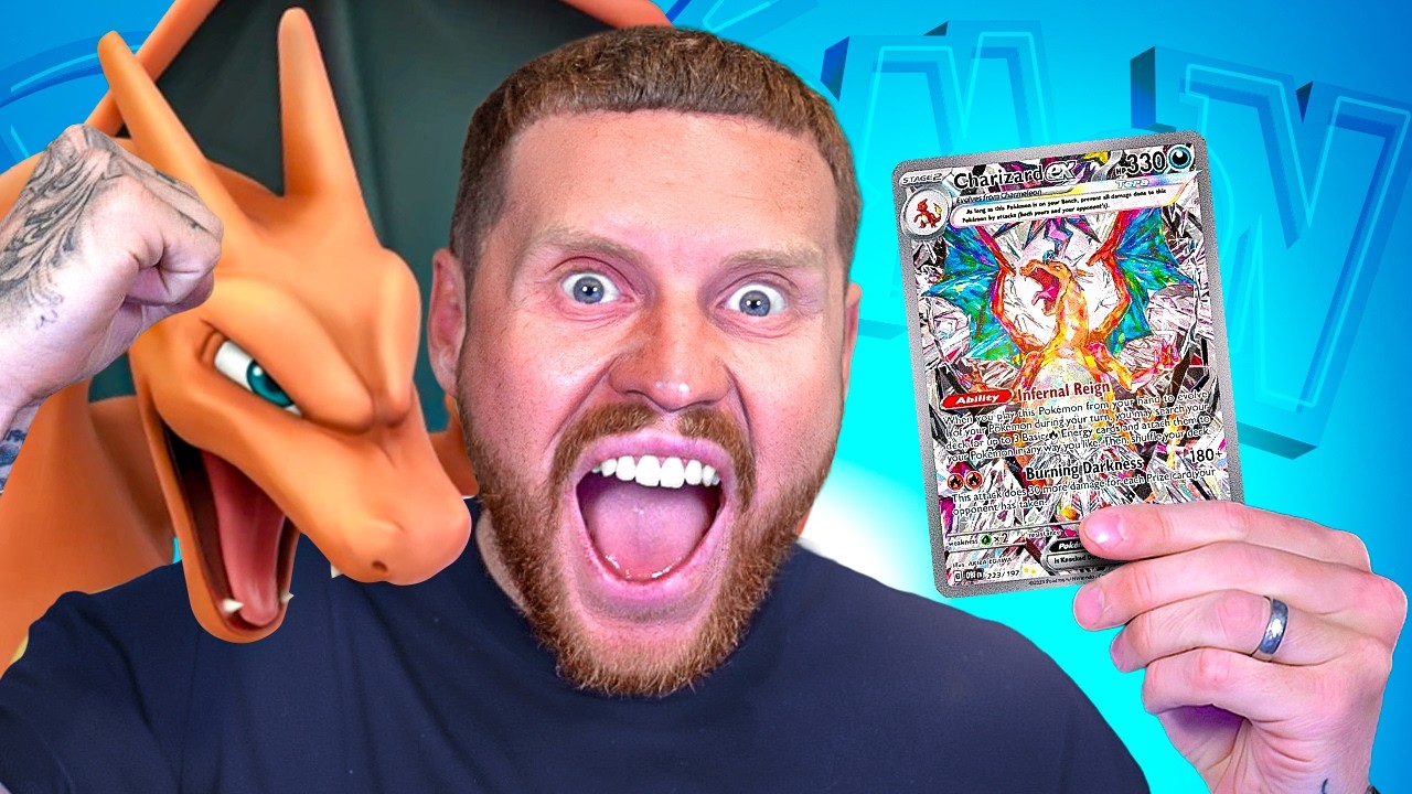 I Hit My FIRST EVER Modern Chase Card! (Pokemon Obsidian Flames)