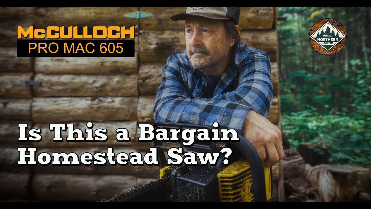 McCulloch ProMac 605: $100 Hidden Gem for Firewood Cutting?