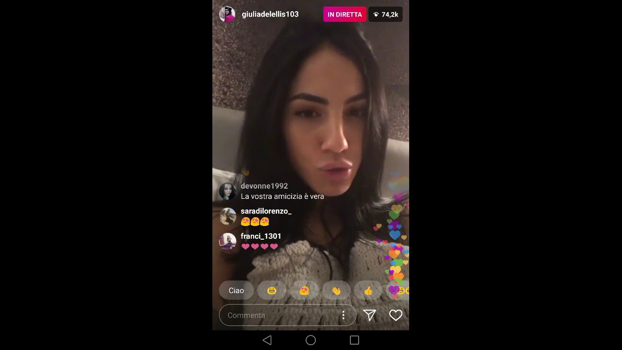 Giulia De Lellis parla di Ignazio, Sonia, Luvana, Gilufar e del trono - Diretta 20 giugno