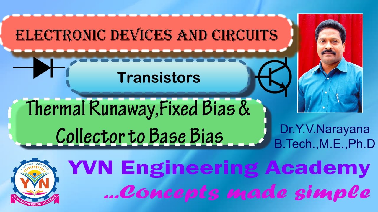Thermal Runaway | Fixed Bias | Collector to Base Bias