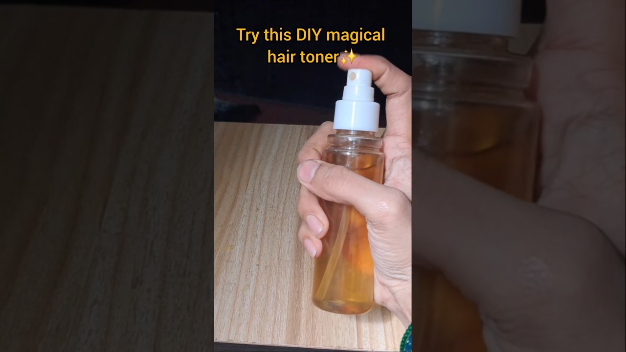 DIY hair toner for Long, Healthy Hair✨